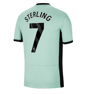 Maillot de foot Chelsea Raheem Sterling #7 Troisième 2023-24 Manches Courte